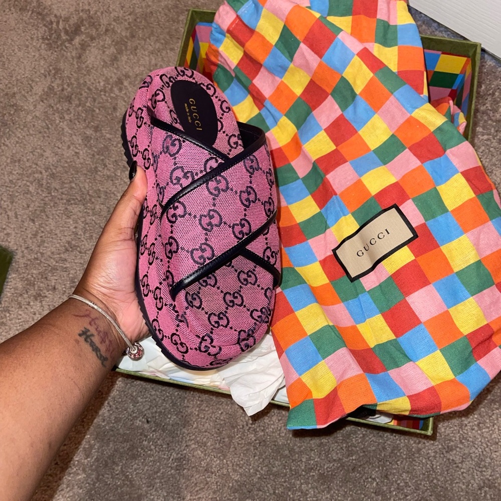Gucci GG Printed Espadrilles Sandal